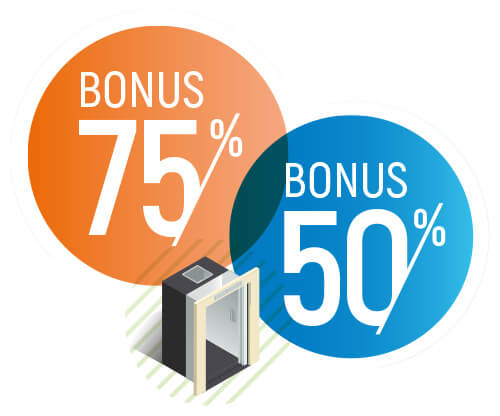 BONUS STATALI 50% e 75%