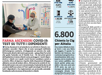 Leggi l'articolo della Gazzetta di Parma sui nostri protocolli di sicurezza anti COVID-19